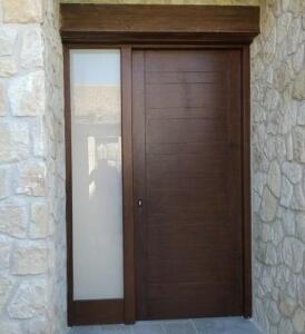 Puerta entrada exterior madera 