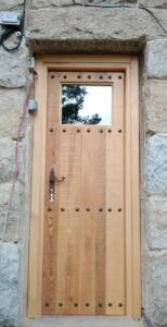 Puerta entrada exterior madera