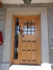 Puertas entrada exterior madera 