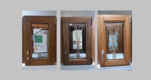 Ventana madera de 1 hoja diferentes acabados 