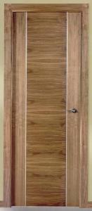 Puertas inteior lisa nogal 